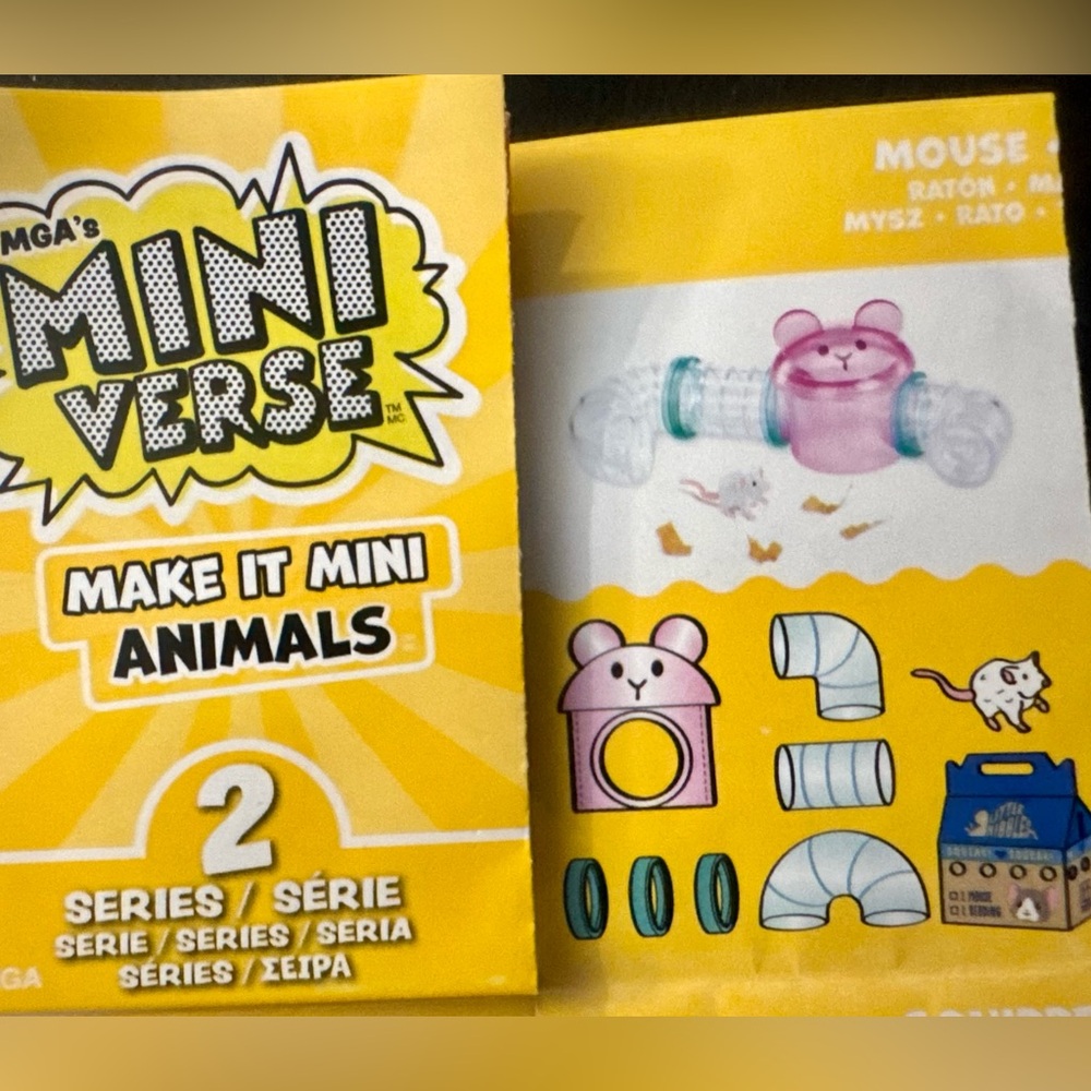 Mouse tunnels Miniverse make it mini animals series 2